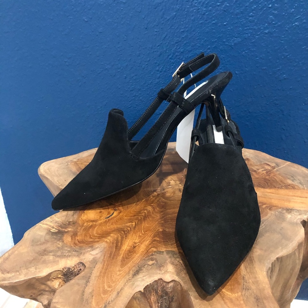 H&M Black Slingbacks